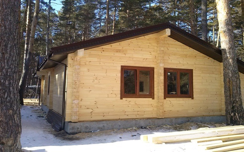 Дом из клееного бруса, Тюмень Дом из клееного бруса, Тюмень