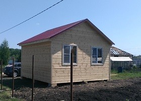 Каркасный дом, СНТ "Электровозник" Каркасный дом, СНТ "Электровозник"